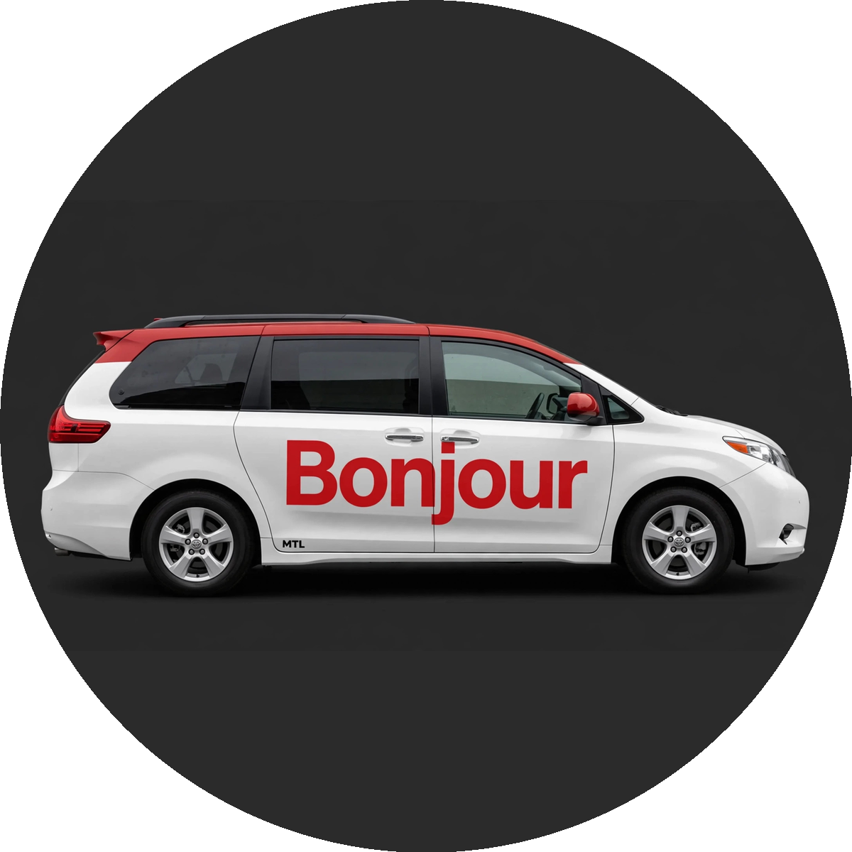 Logo rond sienna